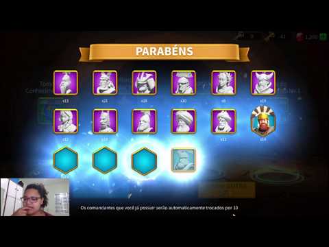 Aethelflaed e troca das esculturas no kvk - Abrindo mais de 1800 chaves de prata - Rise of Kingdoms