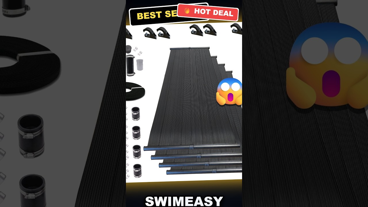 SwimEasy Solar Pool Heater Kit Review: 2024's Most Efficient DIY Option? review video