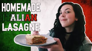 Real Homemade Italian Lasagne