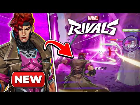 GAMBIT ► Marvel Rivals' NEW HEALER INTRODUCING! (Analysis & Skill Details)