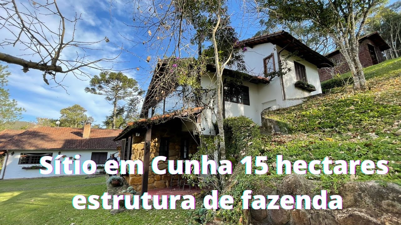 Sítio com produção de Fazenda em Cunha Sp (VENDIDO)