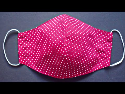 😷Very Easy New Style Pattern Mask😷 - Face Mask Sewing Tutorial - Anyone Can Make This Mask Easily😷