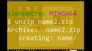 How to Zip and Unzip file using Bash