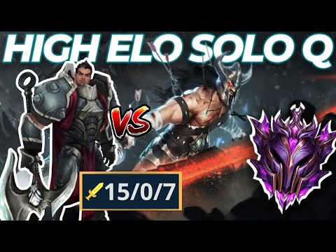 Tryndamere vs Darius - Close to perfect game on Diamond smurf