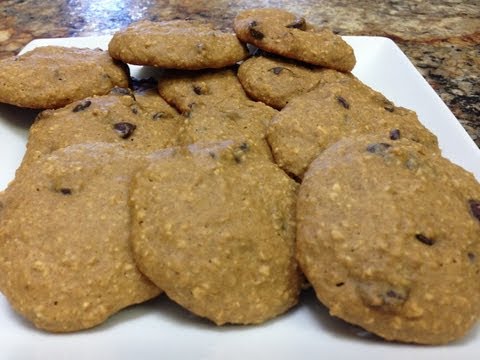 Healthy Chocolate Chip Cookies - HASfit Healthy Dessert Recipes - Gluten Free Healthy Cookie Recipes