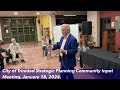 City Of Trinidad Strategic Planning Community Input Meeting January 18 2024 01 18 18 06 37 Live