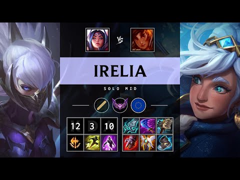 Irelia Mid vs Taliyah - EUW Master Patch 25.S1.3