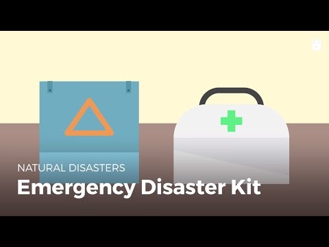 Emergency Disaster Kit Disasters