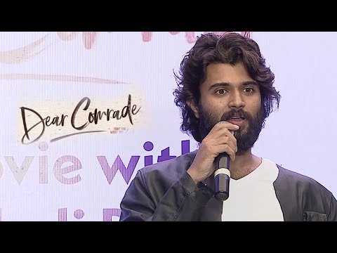 Vijay Deverakonda at Dear Comrade Interview At AMB Cinemas
