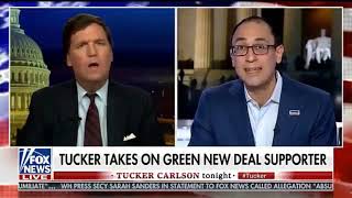 Guest Dismantles Tucker&#39;s Ridiculous Argument On Bernie Sanders&#39; Climate Change Hypocrisy