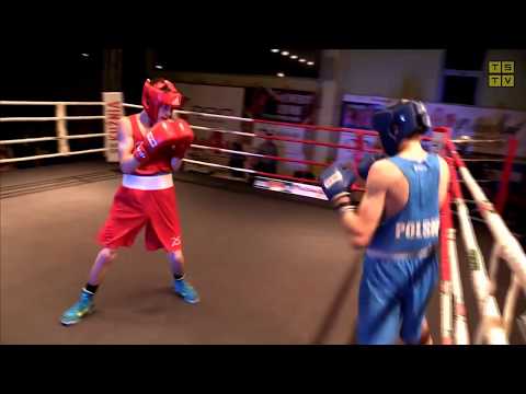 KKM 16 Mateusz Wojtasiński  Poland vs. Jordan Mathieu Canada  Boks 54 kg