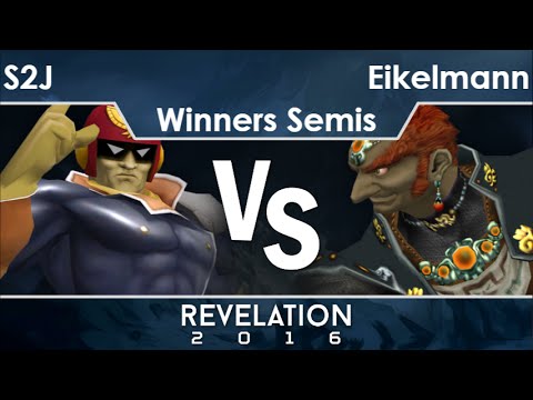 Rev2016  - TEMPO | S2J (C Falcon) vs EE Lunacy | Eikelmann (Ganon) Winners Semis - Melee