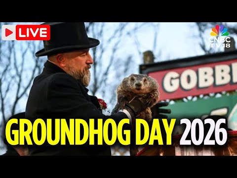 LIVE: Groundhog Day 2026 | Punxsutawney Phil's Prediction | PENNSYLVANIA | US News | N18G