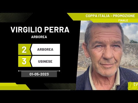 Virgilio Perra allenatore Arborea 01-05-2023 - Diario Sportivo