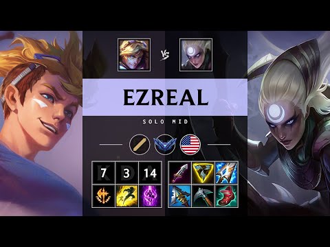 Ezreal Mid vs Diana: Unstoppable - NA Diamond Patch 14.24