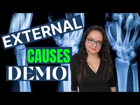 HOW TO STUDY EXTERNAL CAUSES IN MEDICAL CODING WITH DEMONSTRATION | MEDICAL CODING WITH BLEU