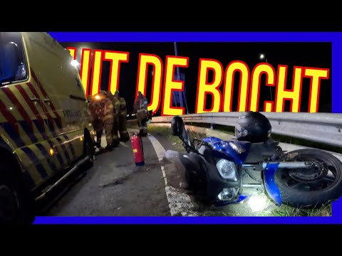 Motor uit de bocht - VOLUNTEERS DUTCH FIREFIGHTERS -
