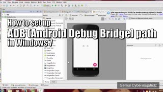 How to set up ADB path in Windows 7 (Android Debug Bridge)