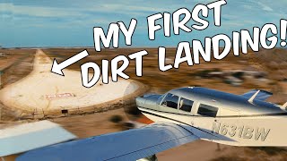 Baja Dirt Strip Landing and Group Flying in Mexico