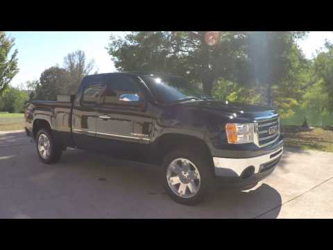 HD VIDEO 2013 GMC SIERRA EXTENDED CAB TRUCK BLACK FOR SALE INFO WWW SUNSETMOTORS COM