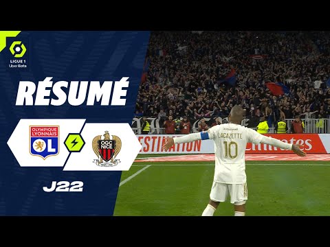 Resumen de Olympique Lyonnais vs Nice Jornada 22