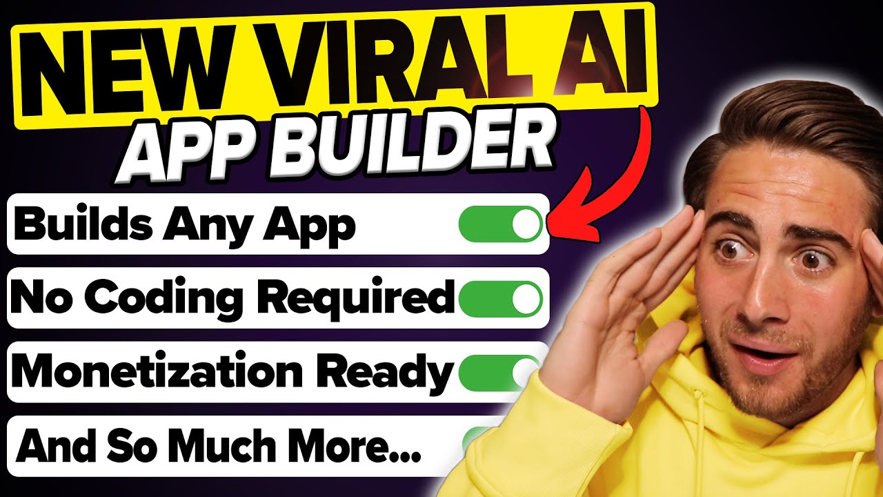 This NEW AI App Builder Creates Viral Apps in Minutes (no coding skills required)