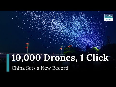 10,000 Drones, One Computer: Shenzhen’s Drone Show Breaks Records | AI1G