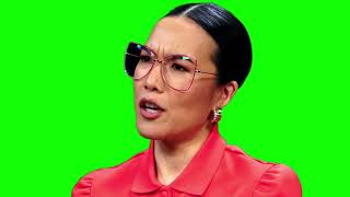 Ali Wong "I feel feelings" green screen