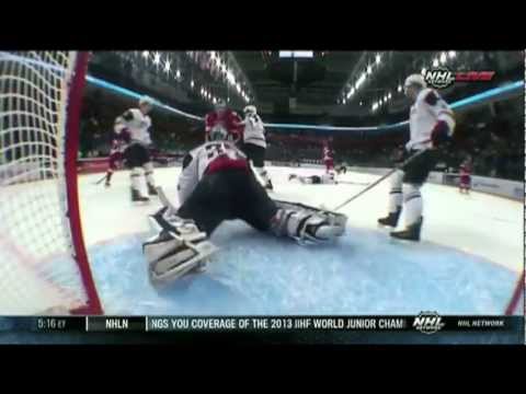 John Gibson's 31-Save Shutout Helps USA Reach World Juniors Semifinals