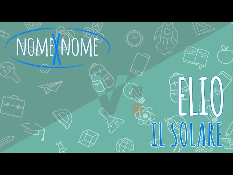 Il significato del nome Elio #nomexnome - Carattere, onomastico, origine ecc...
