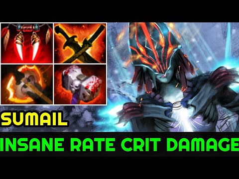 SumaiL [Phantom Assassin] Insane Rate Crit Destroyed Pub Game Unkillable Boss 7.23 Dota 2