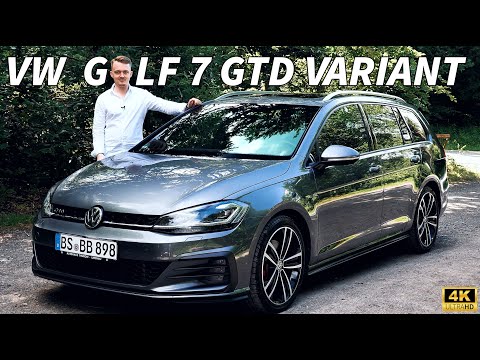 2018 VW Golf 7 GTD Variant - sportlicher & praktischer Mittelklassekombi | Review Deutsch 4K 60 FPS