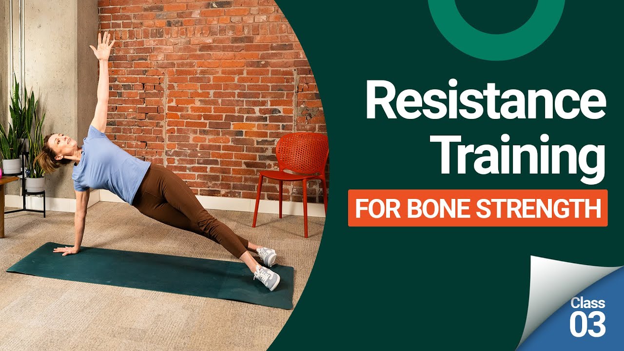Increase Bone Density With Resistance Training | Senior Friendly Routine