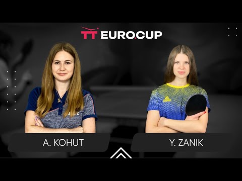 11:10 Alina Kohut - Yulianna Zanik 07.10.2024 TT Euro.Cup Women Ukraine Master. TABLE 3