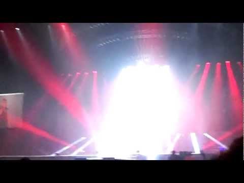 Marcus Collins singing Moves Like Jagger- X Factor Tour 2012