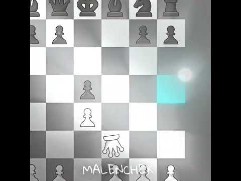 GENIUS MOVE IN KNIGHT OPENING??(IB: @ZaveeCHESS) #chess#brilliant#edit