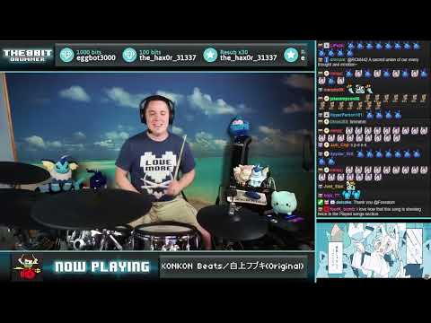 The8BitDrummer // Shirakami Fubuki - KON KON Beats