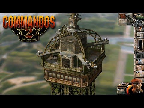COMMANDOS 2 Men of Courage | Is Paris Burning? - full gameplay walkthrough and commentary (HD)