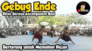 Download lagu Gebug Ende Seraya : Tabuh Nyali dan Doa untuk permohonan Hujan #pepewebali @PePeWeBali mp3