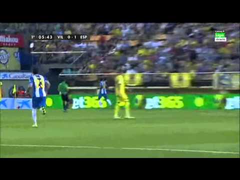 Villarreal 0-1 Espanyol Goal Caicedo Felipe Caicedo GOAL - Liga BBVA 28.07.2015
