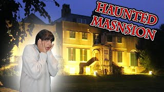 Spending The Night In A HAUNTED Manor!