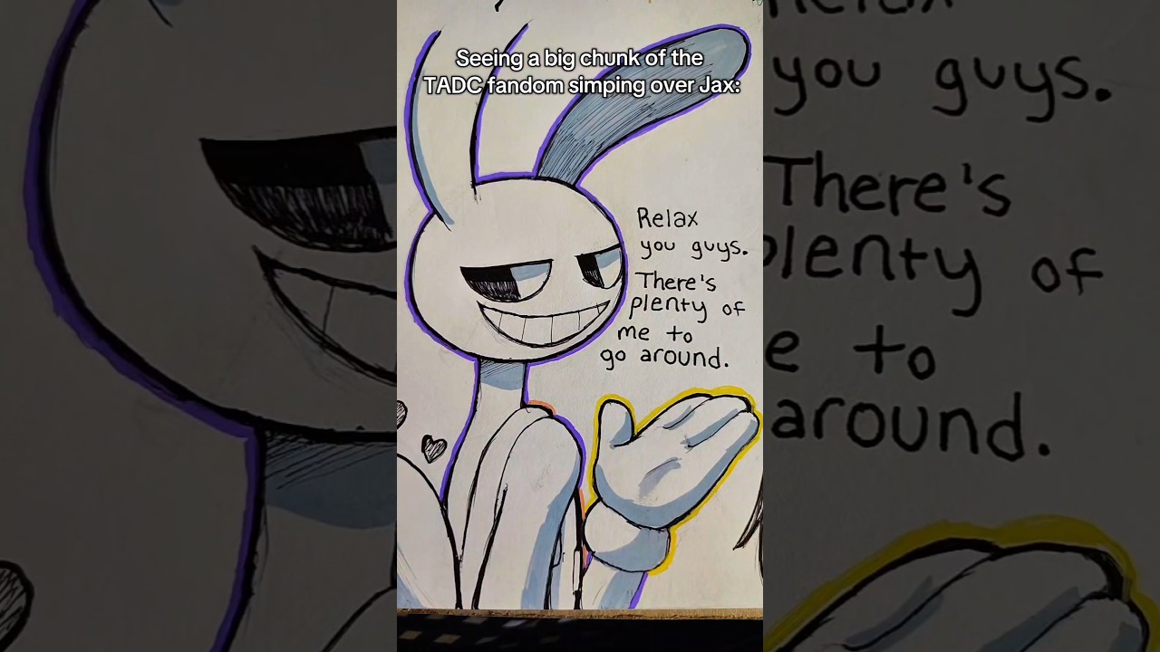 Zooble is the finest character and nothing can convince me otherwise 😤#tadc #zooble #jax