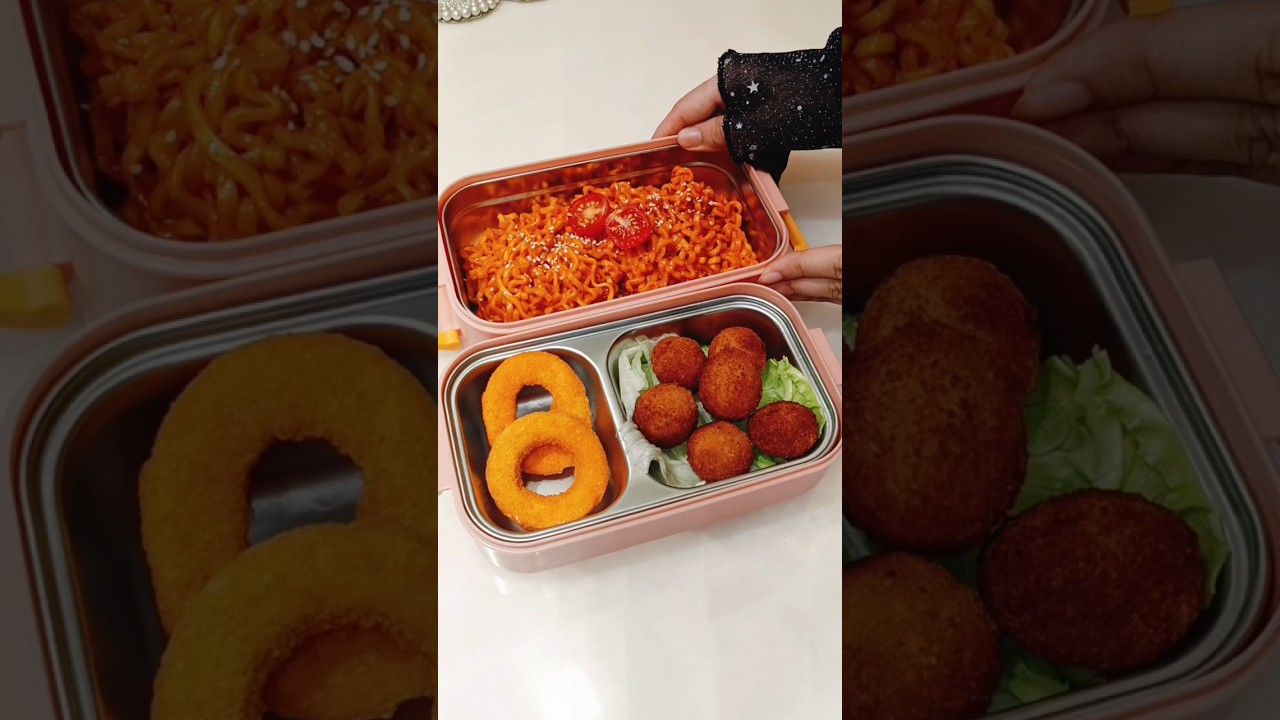what would you steal from my sister's lunch box #asmr #lunchbox #youtube #fyp