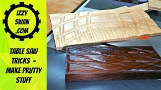 (how to make) your table saw do prutty stuff.