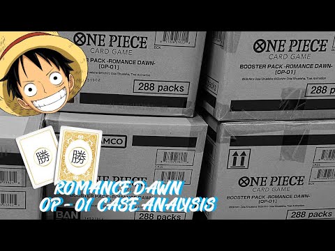 One Piece TCG OP - 01 Romance Dawn Case Analysis!