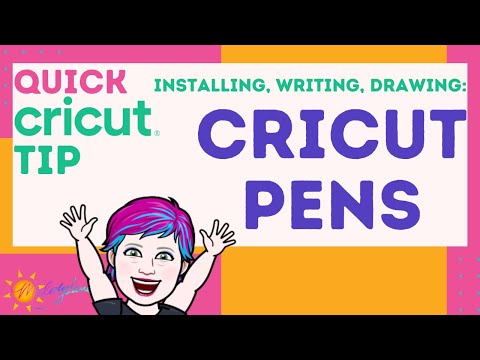 Cricut Pens | Installing, Writing, Drawing | Melody...