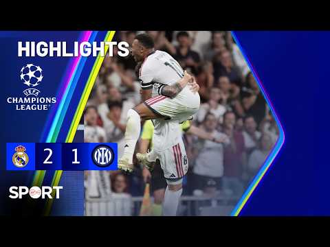 Highlights: Real Madrid vs Inter Milan | UEFA Champions League MD1