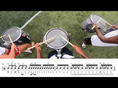 Mandarins 2021 Movement 1, Drum Break, and Ballad (Learn The Music)