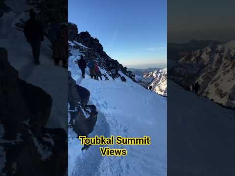 Toubkal Summit Winter Trek #tiktok #trending #youtubeshorts #viral #hashtag