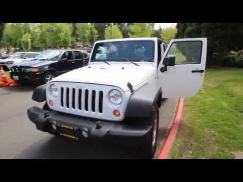 2014 Jeep Wrangler Unlimited Sport | White | EL218695 | Seattle | Bellevue